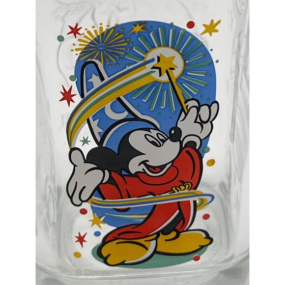 Disney World 2000 Celebration Glass Tumbler Featuring Mickey Mouse - Picture 7 of 7